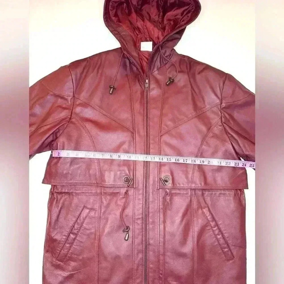 Morningside Women’s Vintage 100 % Leather Jacket Size Medium - Picture 3 of 8